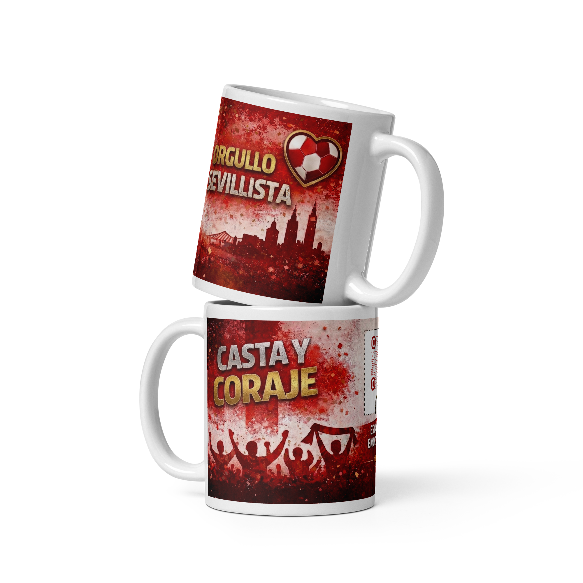 Tazas futboleras con canción
