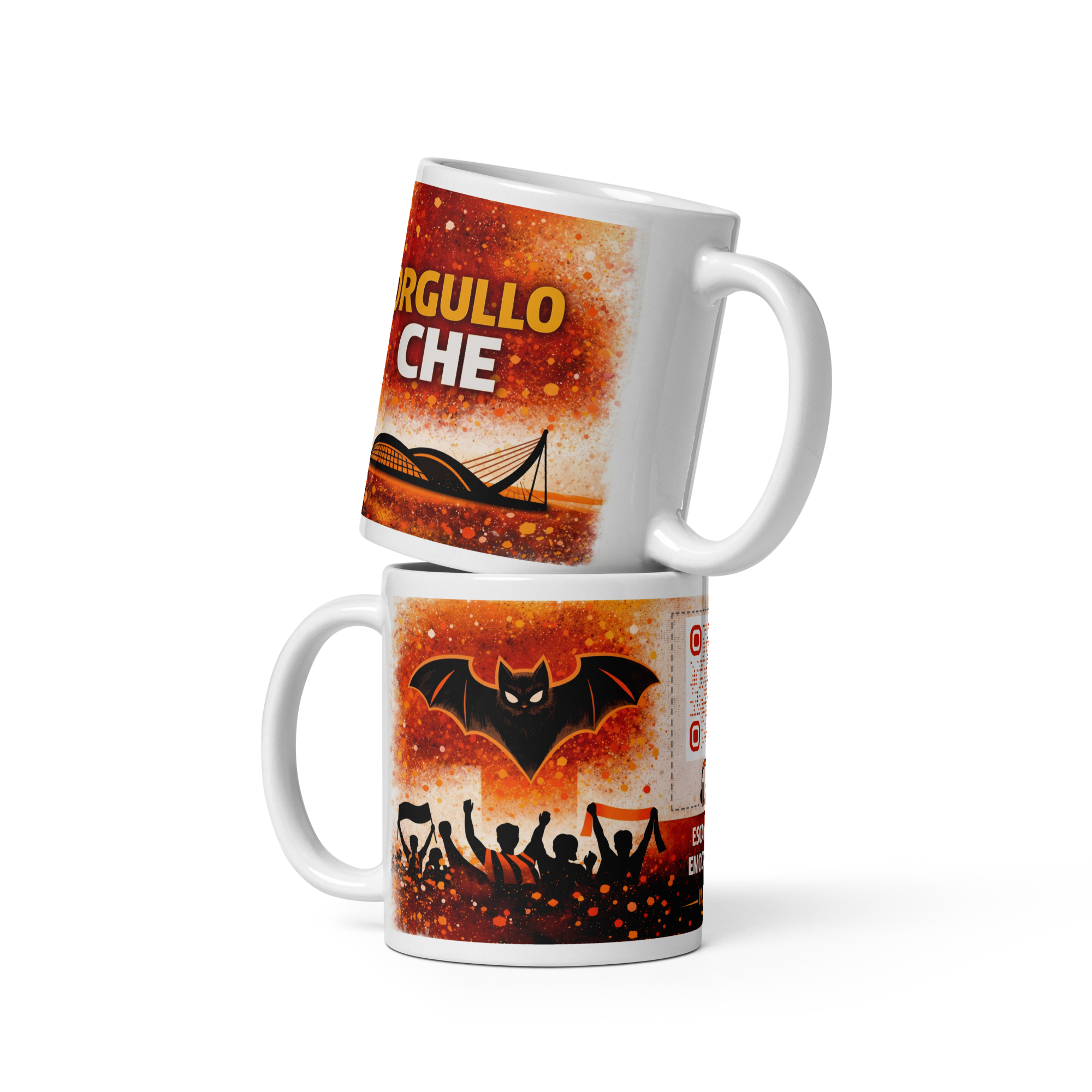 Tazas futboleras con canción